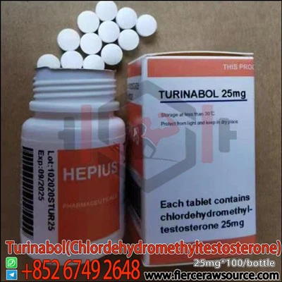 HEPIUS Turinabol (kloordehüdrometüültestosteroon) 25 mg CAS:2446-23-3